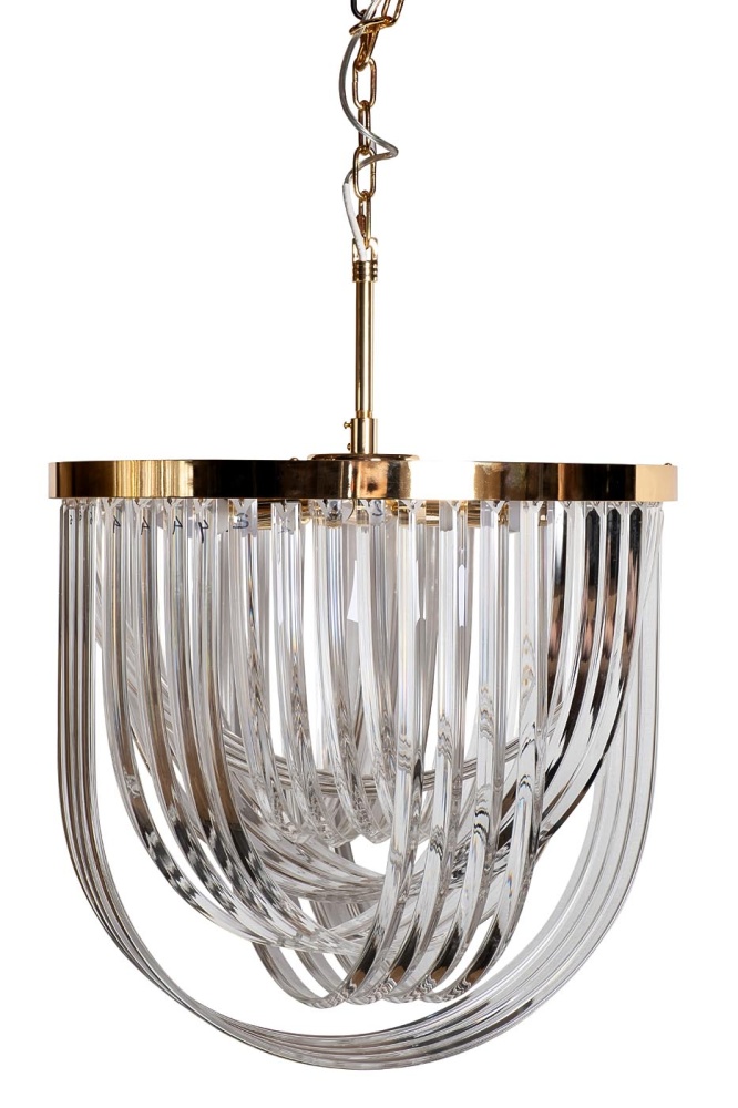 Светильник потолочный стекло/золото 20MD3279-6G