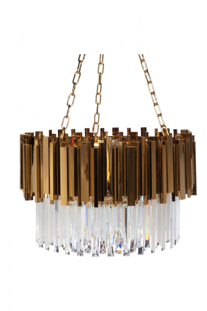 Люстра Vittoria золото d60см h38см