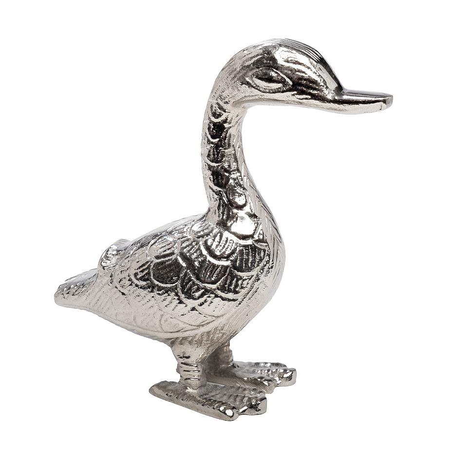 Статуэтка "Утка" цвет хром 94PR-1413