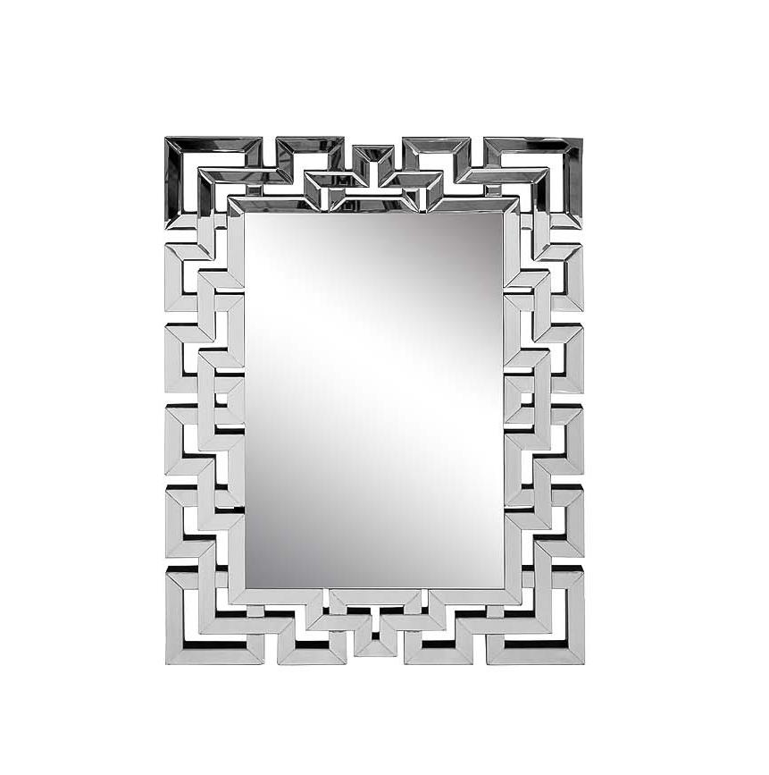 Зеркало прямоугольное "Меандры"