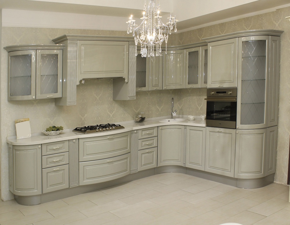 Купить кухню Marya светлый лак распродажа в Ладожской